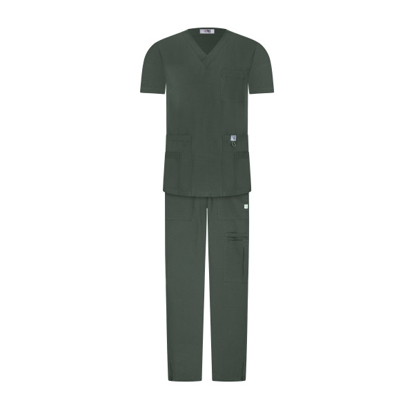 Breathing Scrub Set - Military Green / Verde Militar